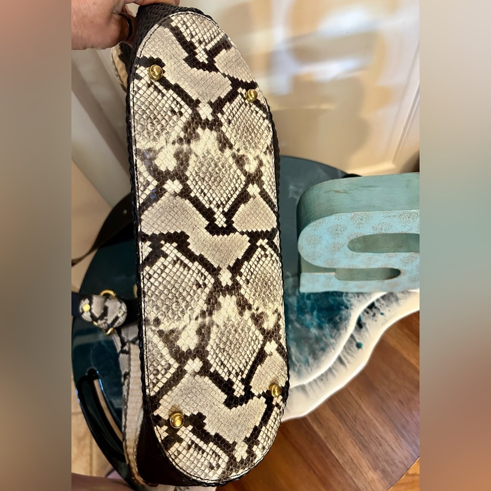 Brahmin Pablo Island Python Bag - image 9